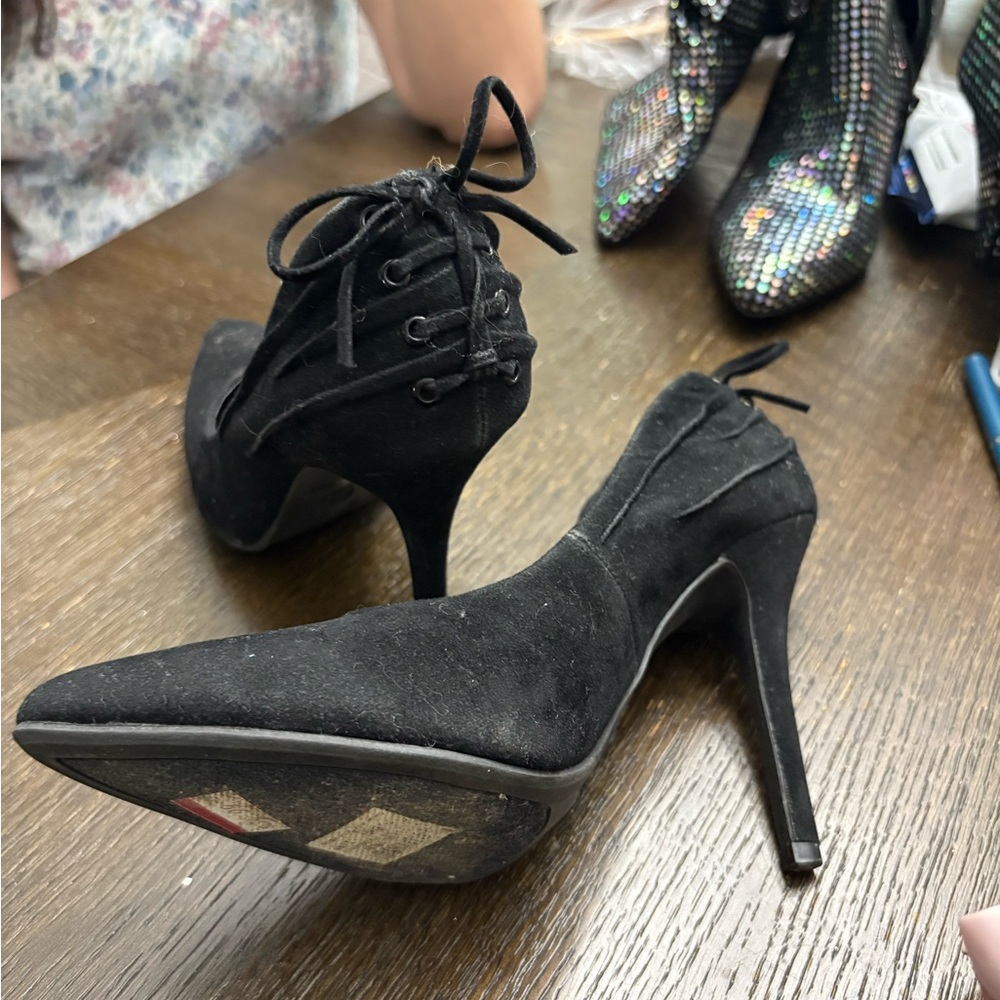 Elegant Black Stiletto Heels